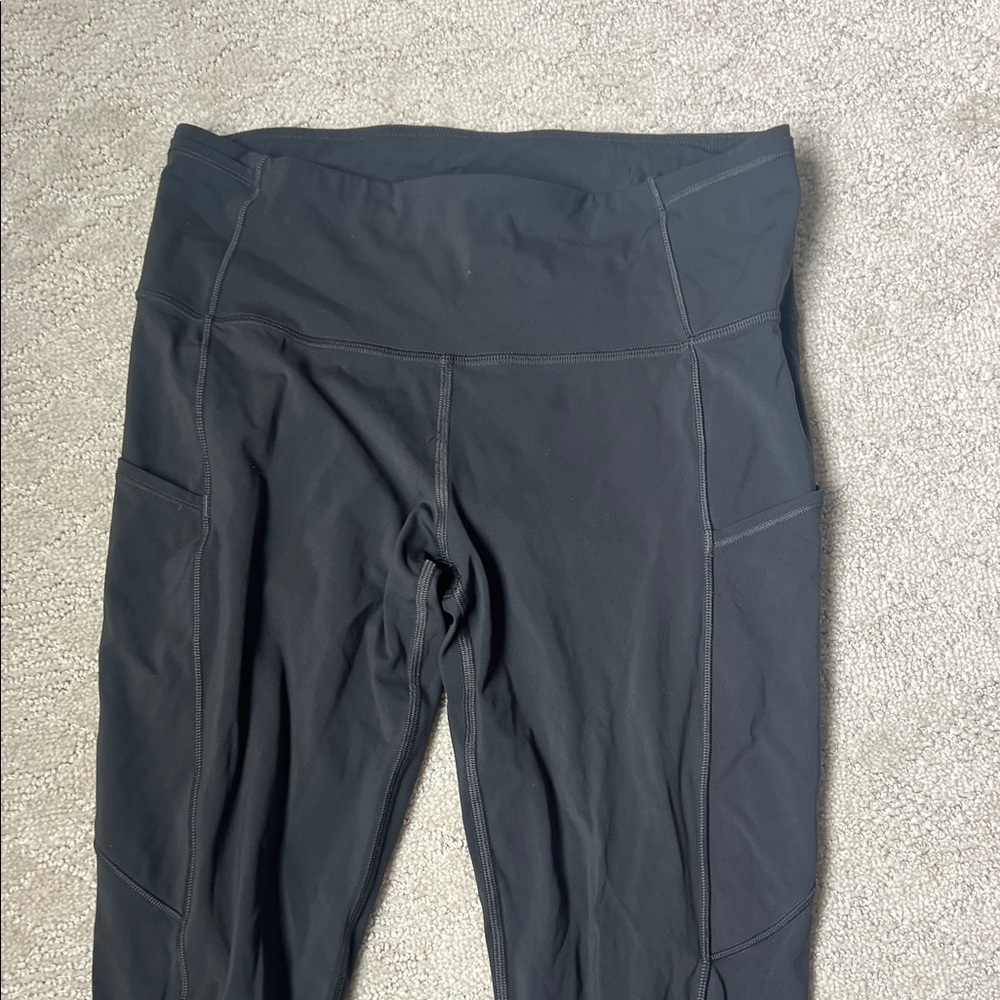 Lululemon Fast and Free High Rise Tights 25” Size 8 in Gray - Picture 3 of 14